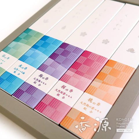 Seijudo Incense Sticks, Urawaka Assortment set