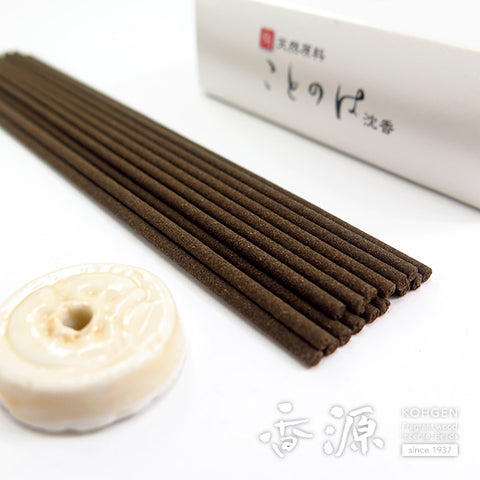 Seijudo Incense Sticks, Kotonoha Series, Sandalwood Agarwood