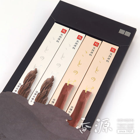 Seijudo Incense Sticks, Kotonoha Series, Sandalwood Agarwood