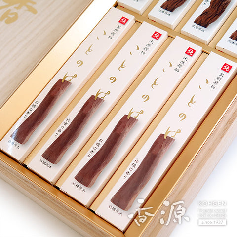 Seijudo Incense Sticks, Kotonoha Series, Sandalwood Agarwood