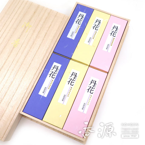 Daihatsu Incense Sticks, Tanka Perfume, 3-Scent set, Premium Box