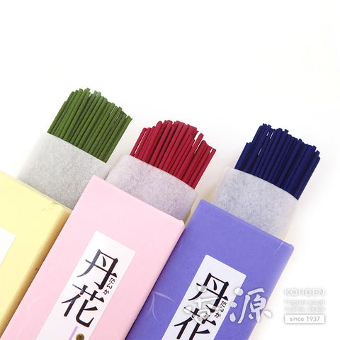 Daihatsu Incense Sticks, Tanka Perfume, 3-Scent set, Premium Box
