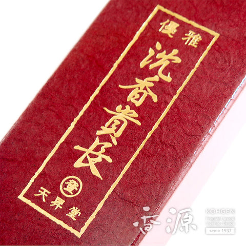 Tenshodo Incense Sticks, Jinkoh Kicho, Agarwood