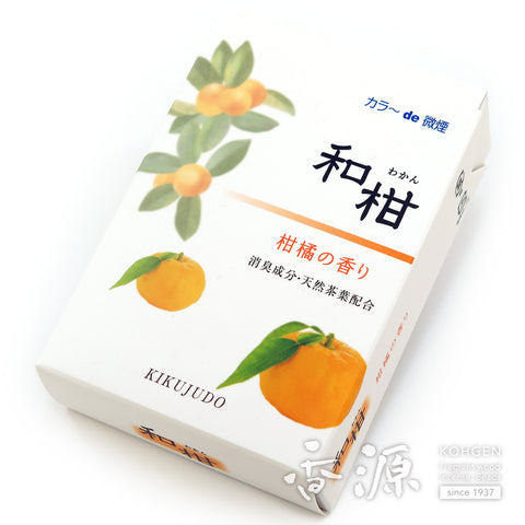 Kikujudo Incense Sticks, Wakan Citrus Scent
