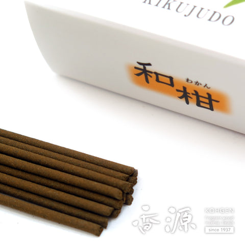 Kikujudo Incense Sticks, Wakan Citrus Scent