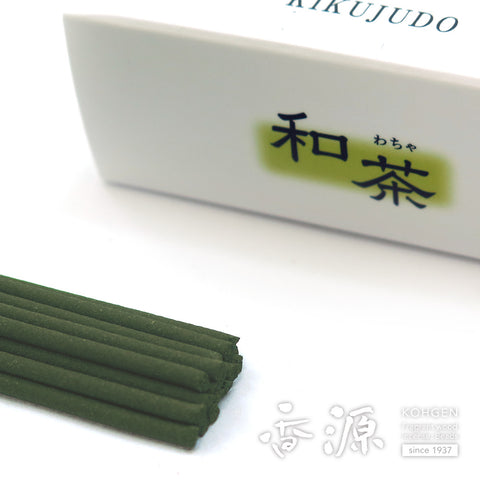 Kikujudo Incense Sticks, Wacha Green Tea