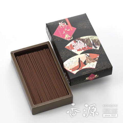 Kikujudo Incense Sticks, Genji no Maki, Sandalwood, Large Box