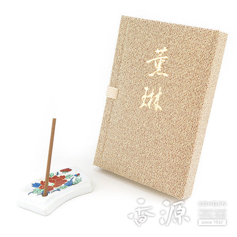 Kitotenkundo Incense Sticks, Kunrin, 30 mini sticks, incense stand set