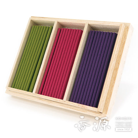 Kitotenkundo Incense, Hanakomon, 3 Flower Floral Scents
