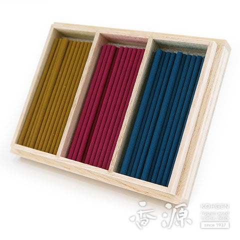 Kitotenkundo Incense – Hanakotobuki, Three-Flower Set
