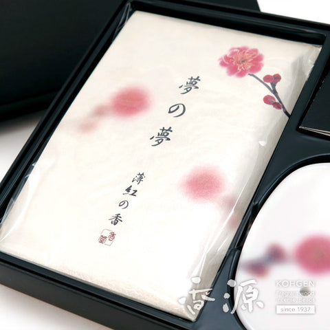Nippon Kodo Incense Sticks & Plate set, Yume-no-Yume