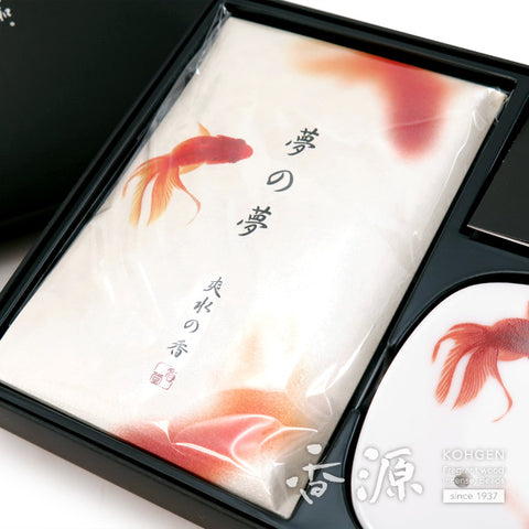Nippon Kodo Incense Sticks & Plate set, Yume-no-Yume