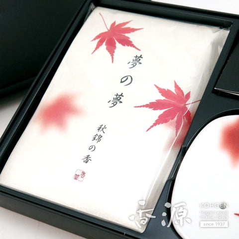 Nippon Kodo Incense Sticks & Plate set, Yume-no-Yume