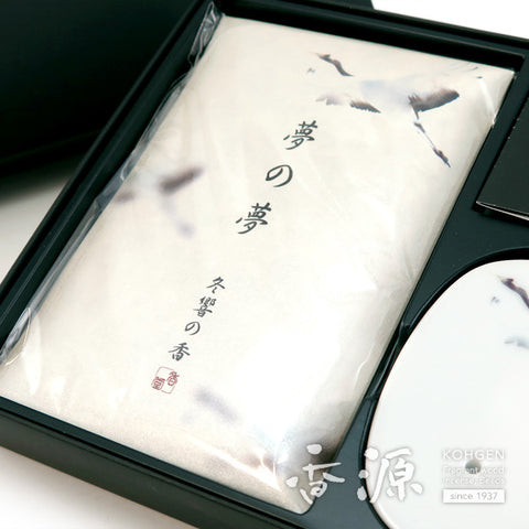 Nippon Kodo Incense Sticks & Plate set, Yume-no-Yume