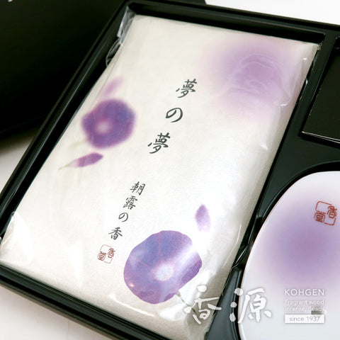 Nippon Kodo Incense Sticks & Plate set, Yume-no-Yume
