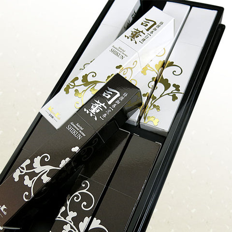 Nippon Kodo Incense Sticks, Shikun Agarwood & Sandalwood set, Premium Box