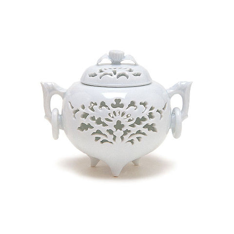 Arita Ware Incense Burner, Hakuji