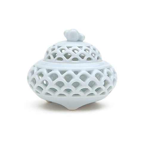 Arita Ware Incense Burner, Hakuji
