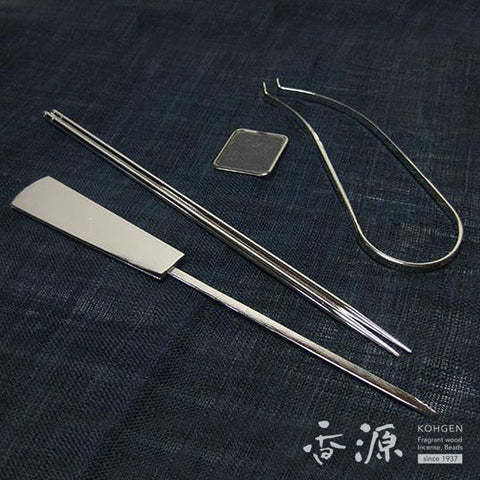 Ceremony utensils, 4 Incense Tools (folded paper cover)