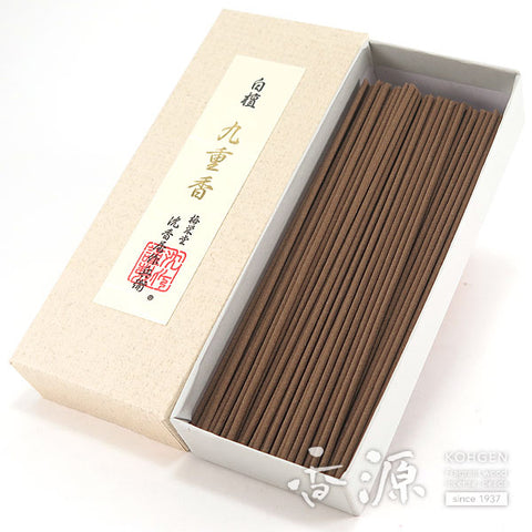 Baieido Incense Sticks, Byakudan Kokonoe Koh, Sandalwood, Large Box