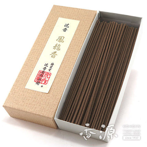 Baieido Incense Sticks, Jinkoh Horyu Koh, Agarwood, Large Box