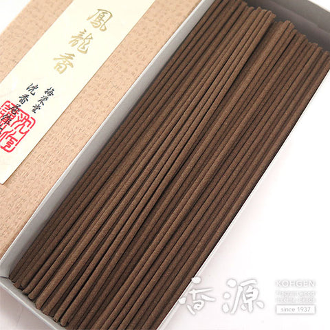 Baieido Incense Sticks, Jinkoh Horyu Koh, Agarwood, Large Box