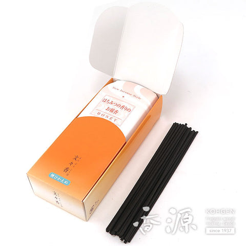 Baieido Incense Sticks, Bunbunkoh, Honey, Large Box