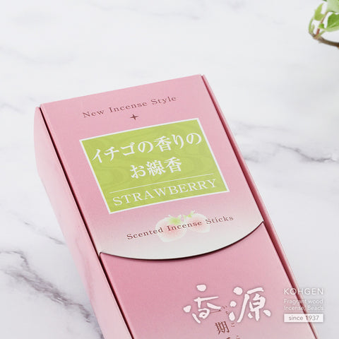 Baieido Incense Sticks, Ichigokoh, Strawberry