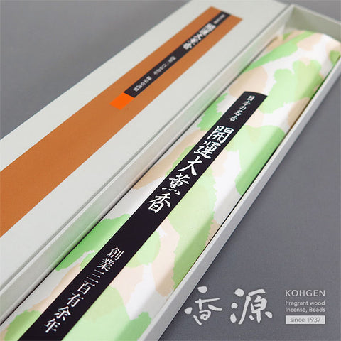 Baieido Incense Sticks, Kaiunkoh, Agarwood, Long sticks