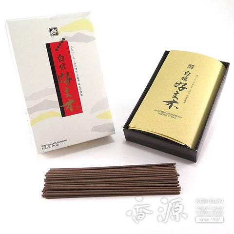 Baieido Incense Sticks, Byakudan Kobunboku, Sandalwood