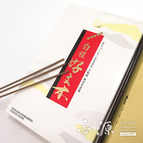 Baieido Incense Sticks, Byakudan Kobunboku, Sandalwood