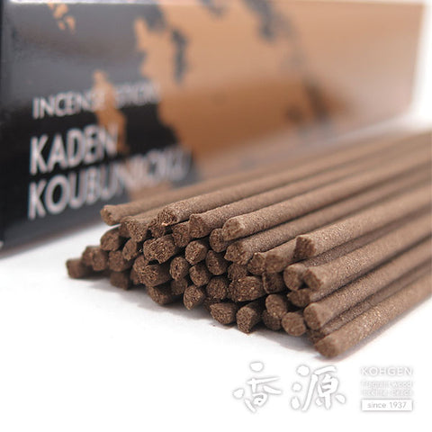 Baieido Incense Sticks, Kaden Kobunboku, Agarwood, Small Box