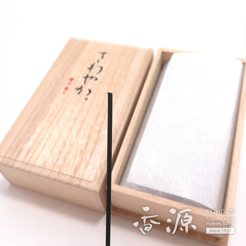 Baieido Incense Sticks, Sawayaka Hinoki Japanese Cypress, Large Box