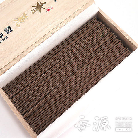 Baieido Incense Sticks, Jinkoh Kohen, Agarwood, Large Box