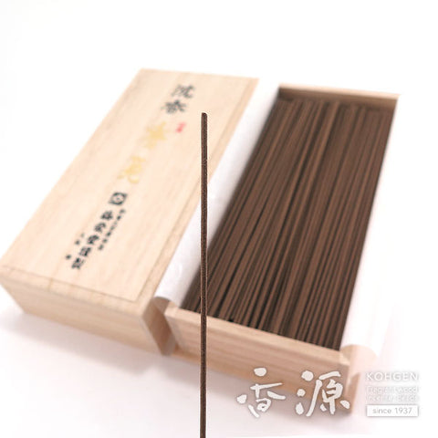 Baieido Incense Sticks, Jinkoh Kohen, Agarwood, Large Box