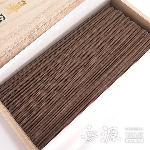 Baieido Incense Sticks, Jinkoh Kunsho, Agarwood, Large Box