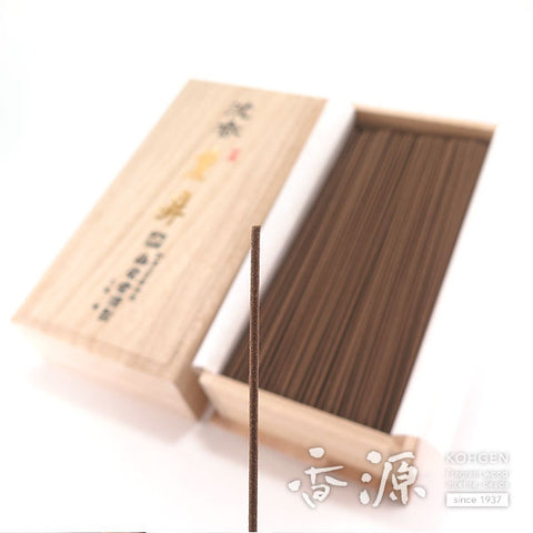 Baieido Incense Sticks, Jinkoh Kunsho, Agarwood, Large Box