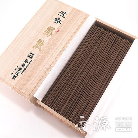 Baieido Incense Sticks, Jinkoh Horyu, Agarwood, Large Box