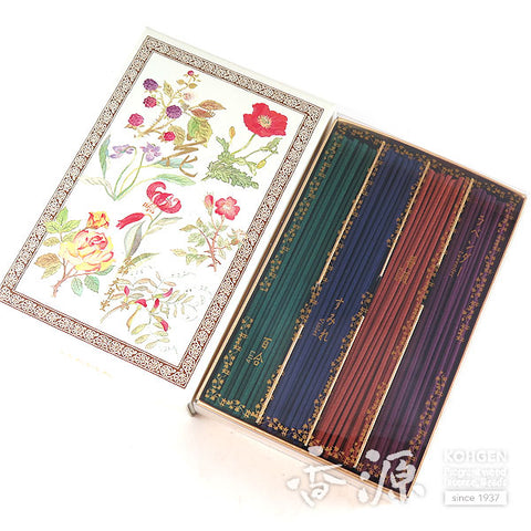 Tennendo Incense Sticks, Hana Flowers 4 floral scents