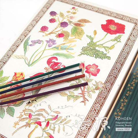 Tennendo Incense Sticks, Hana Flowers 4 floral scents