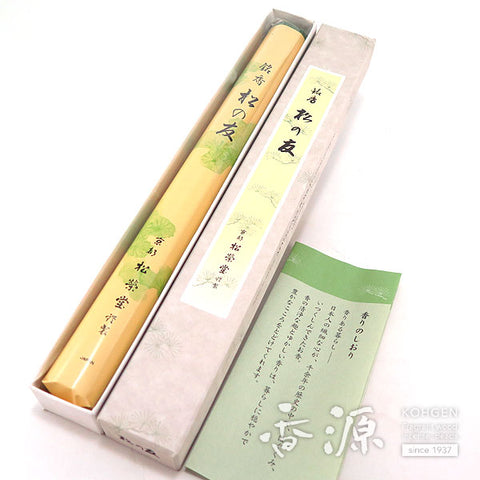 Shoyeido Premium Incense Sticks, Matsu-no-tomo/Friend of Pine