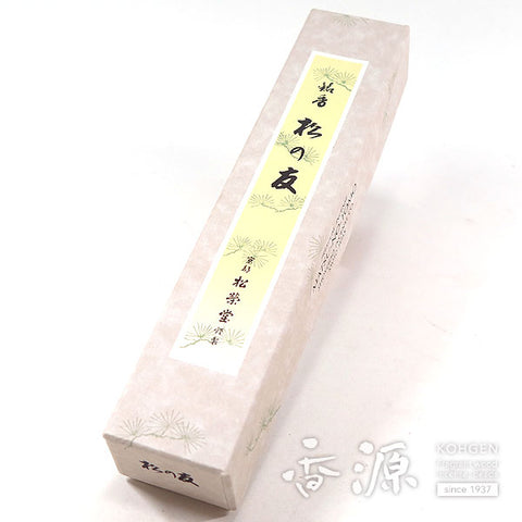 Shoyeido Premium Incense Sticks, Matsu-no-tomo/Friend of Pine