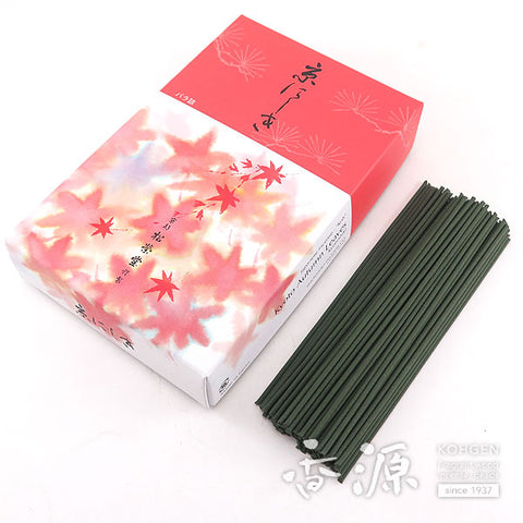 Shoyeido Incense Sticks, Kyoto Series, Kyonishiki/Kyoto Autumn Leaves, Large Box