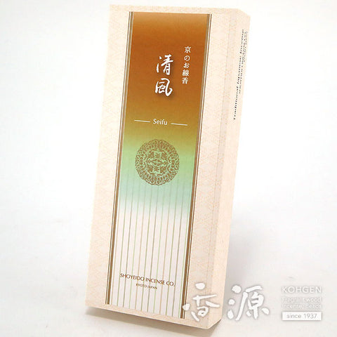Shoyeido Incense Sticks, Kyoto Series, Seifu/Fresh Breeze