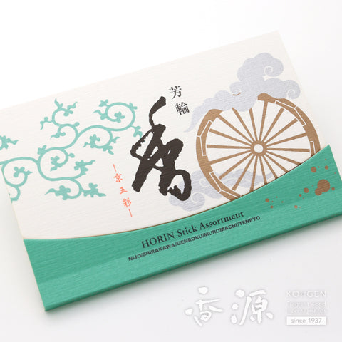 Shoyeido Incense Sticks, Horin Kyo Gosai, 5-Scent Assortment