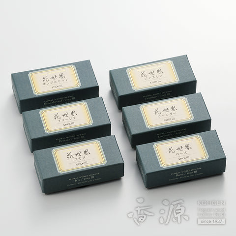 Shoyeido Floral World Incense Series – Sticks & Cones