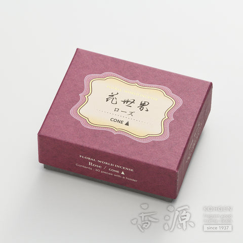Shoyeido Floral World Incense Series – Sticks & Cones