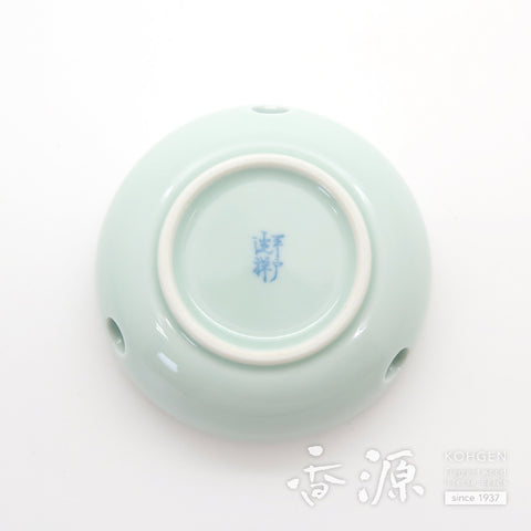 Shoyeido Incense Burner – Miyuki Seiji (Light Blue)