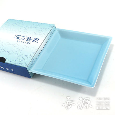 Shoyeido Square Porcelain Incense Plate