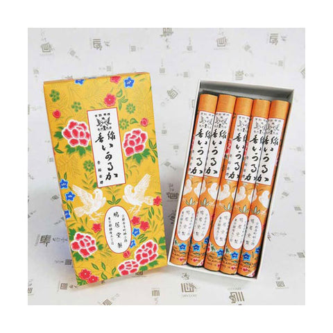 Kyukyodo Incense Sticks, Ikaruga, 5 Bundle Set